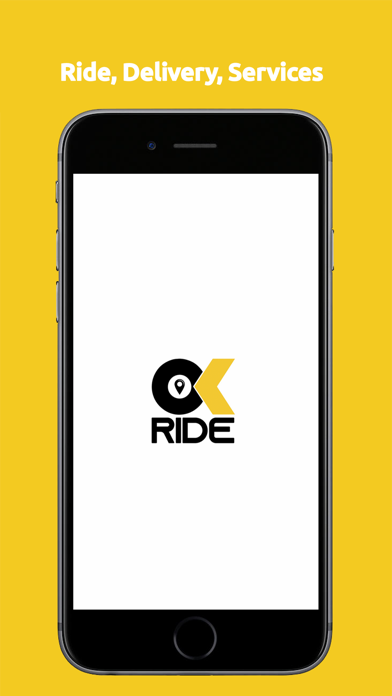 Okride - Delivery & Services Screenshot