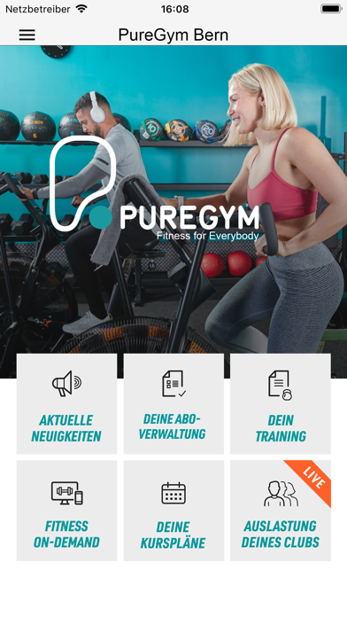 PureGym Screenshot