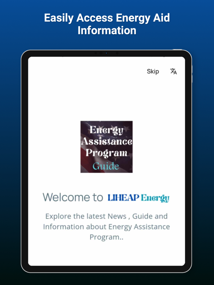 Energy Assistance Program Info