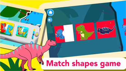 Dino World Kids game Screenshot