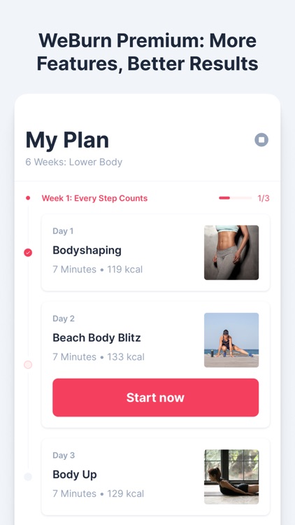 WeBurn: Home Workout for Women screenshot-7