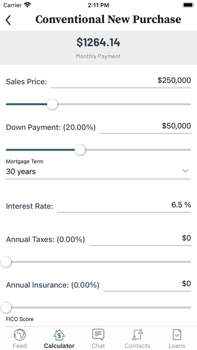National Exchange Home Loan Screenshot
