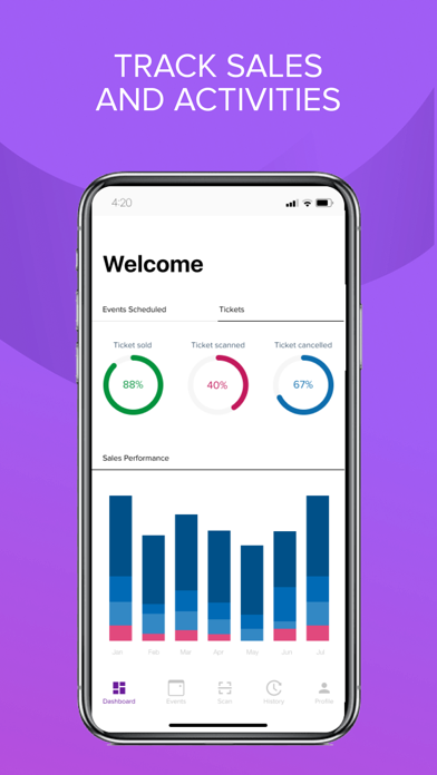 Ticketsir Scanner Screenshot