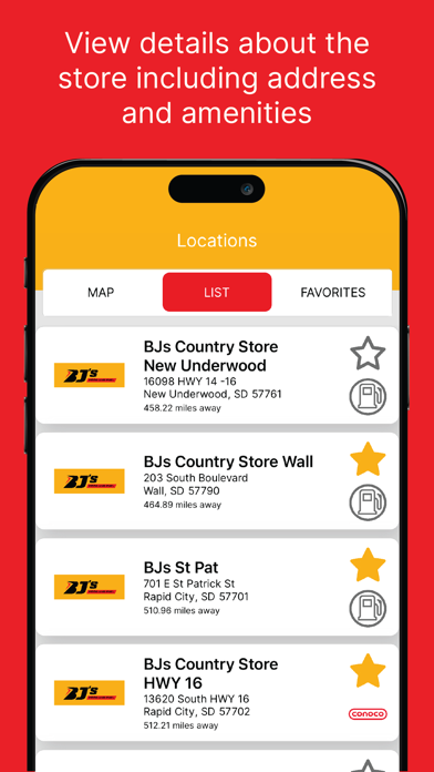 BJ's Food & Fuel Screenshot