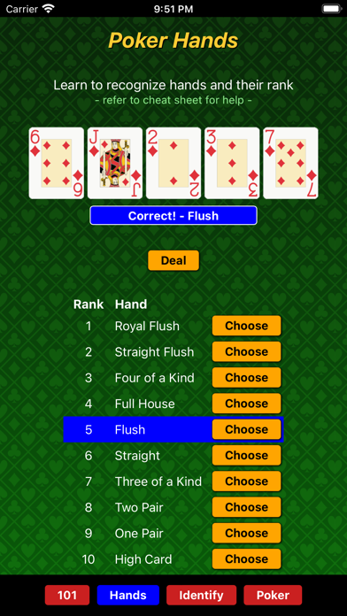 Poker 101 Screenshot