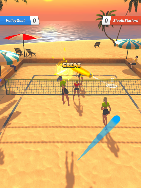 Screenshot #5 pour Beach Volley Clash