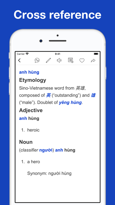 Screenshot #3 pour Vietnamese Origin Dictionary
