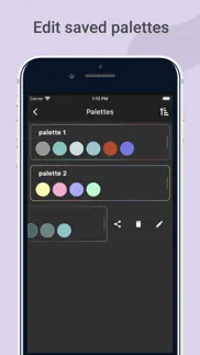 How to cancel & delete color gear x: create palette 2