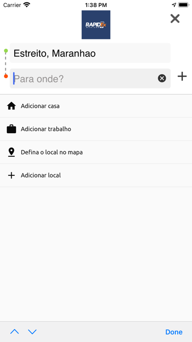 RAPIDEX MOBICAR - Passageiro Screenshot
