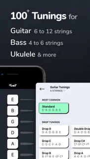 tuny: tuner for guitar & more iphone screenshot 2