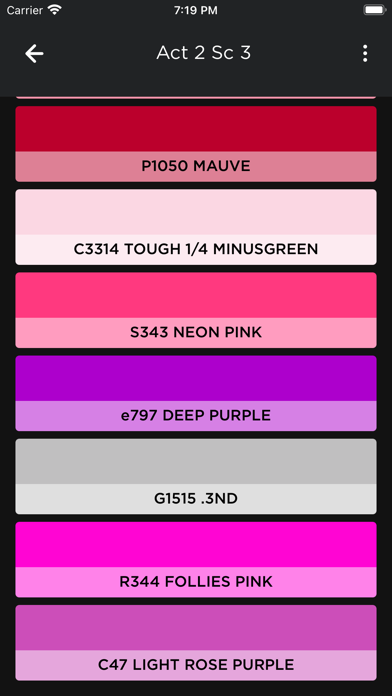 Rosco myColor Screenshot