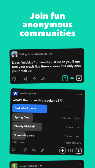 Yik Yak screenshot 1