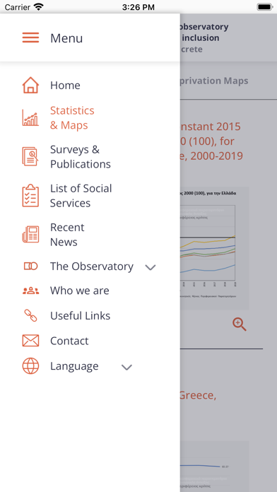 Social Observatory of Crete Screenshot