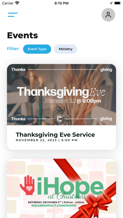 We Are Impact Church Screenshot