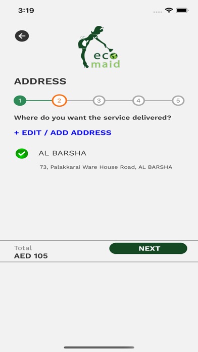Ecomaid (Cleaning Services) Screenshot