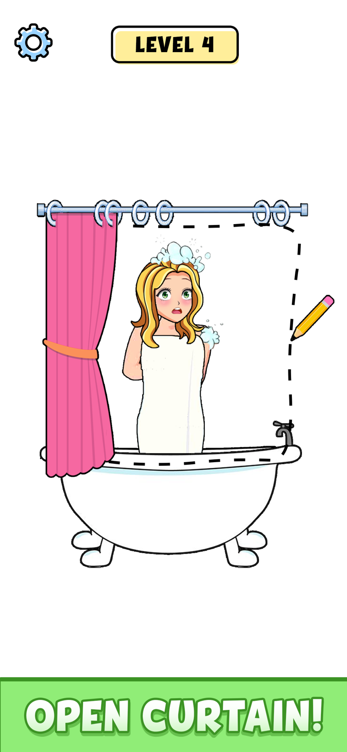 Draw One Part Puzzle Games