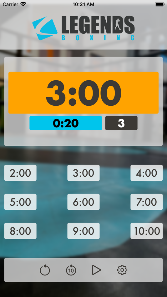 #1. Legends Timer (iOS) 由: Legends Boxing
