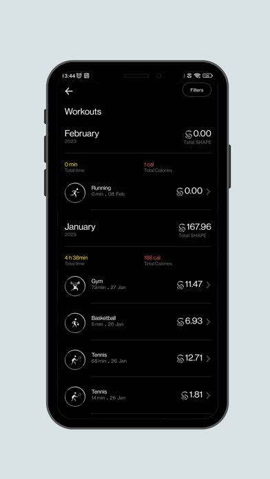 inSHAPE App Screenshot