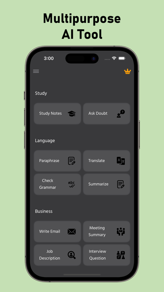 #1. AI Tools, AI Writing Assistant (iOS) 由: Nitish Rokade