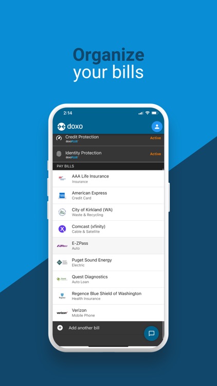 doxo Bill Pay and Reminders screenshot-6