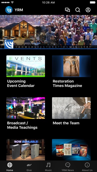Yahweh's Restoration Ministry Screenshot
