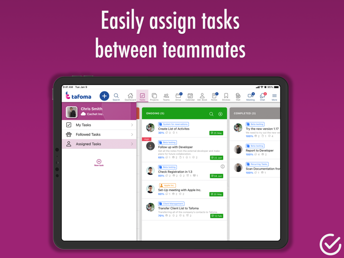 Tafoma Team Productivity Tool