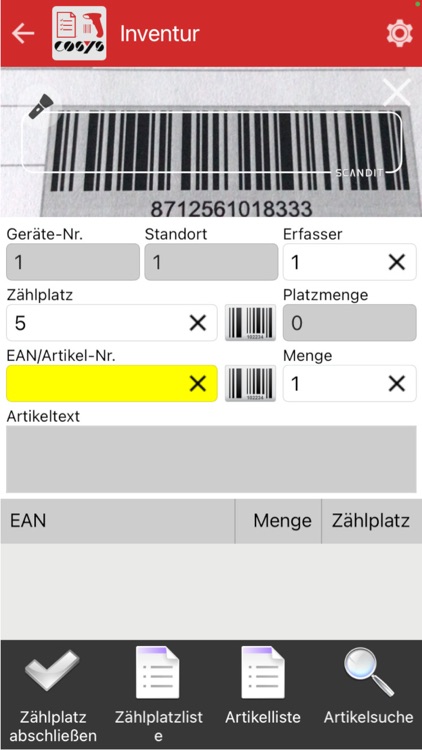 COSYS Inventur screenshot-5