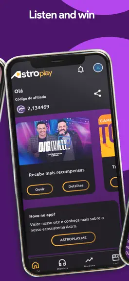 Game screenshot Astro Play - Listen to Earn apk
