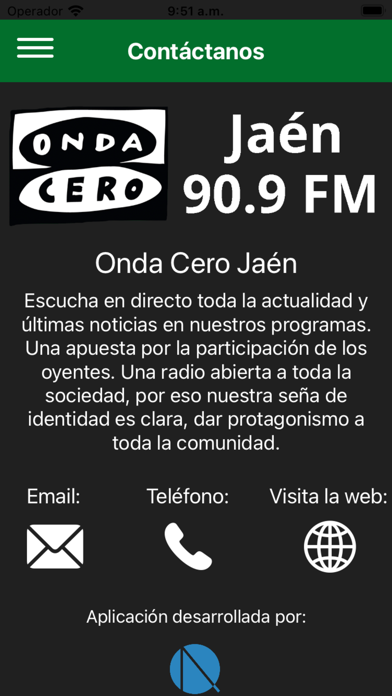 Onda Cero Jaen 90.9 FM Screenshot