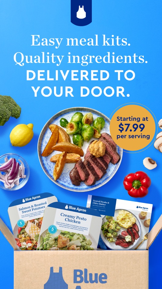 Blue Apron: Meal Kits - 3.211.21 - (iOS)