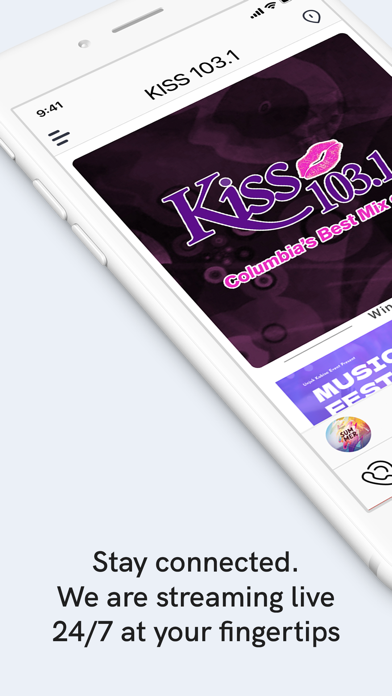 KISS 103.1 Screenshot