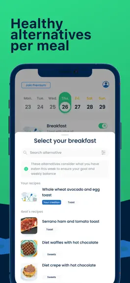 Game screenshot Meal Planner, Food Diary: 4eat hack
