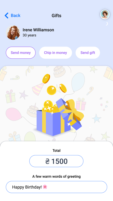 Nobelbee: Birthday Reminder Screenshot