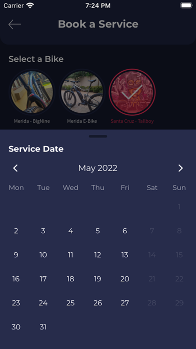 Hubtiger: Bike Management Screenshot