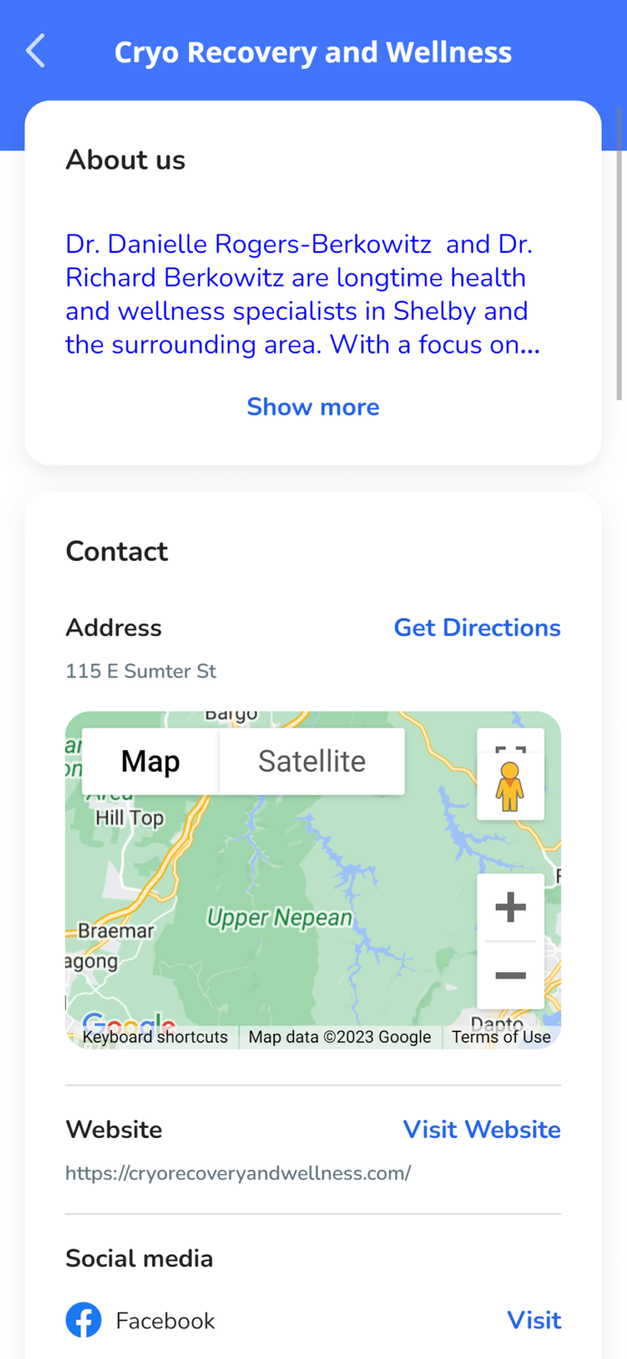 Cryo Recovery and Wellness