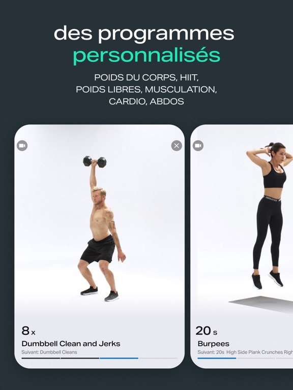 Screenshot #5 pour Freeletics: HIIT Fitness Coach