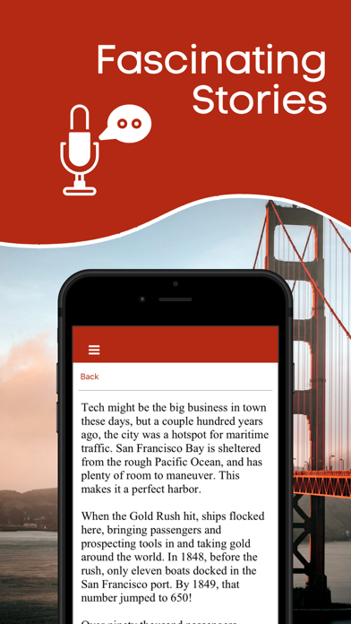 San Francisco Driving GPS Tour Screenshot