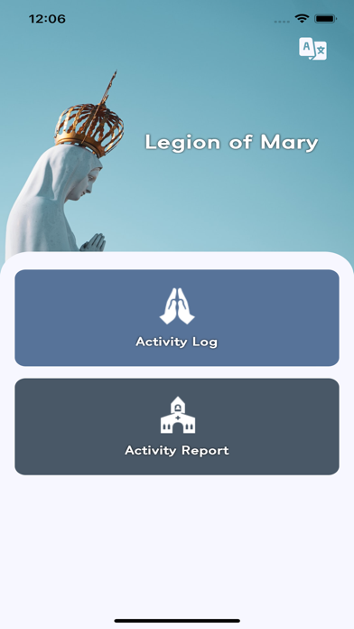 Legion of Mary Diary Screenshot