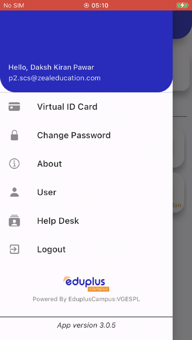 Zeal School - EduplusCampus Screenshot