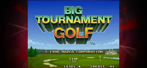 BIG TOURNAMENT GOLF ACA NEOGEO screenshot #1 for iPhone