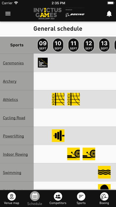 Invictus Games Düsseldorf 2023 Screenshot