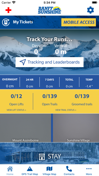 Sunshine Village Banff Screenshot