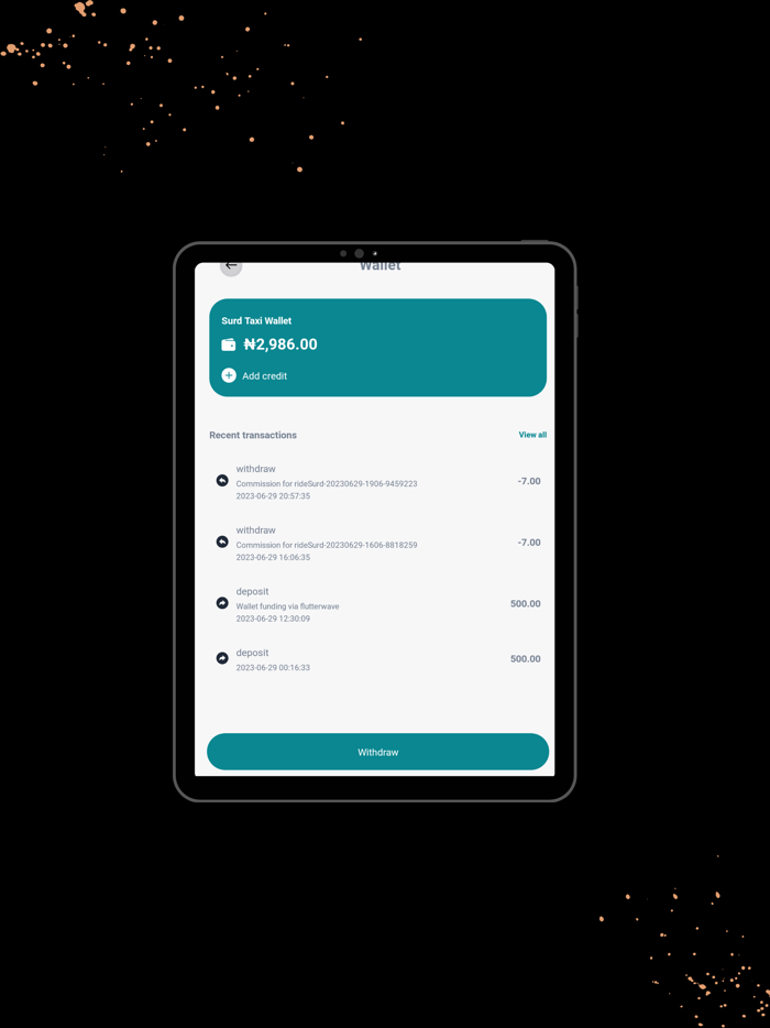 SOS Logistics driver