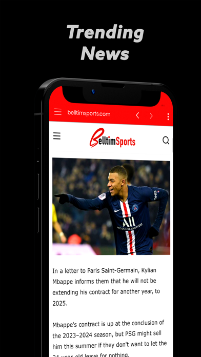 Belltim Sports Screenshot