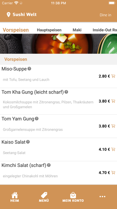 Screenshot #3 pour Sushi Welt - Heinsberg