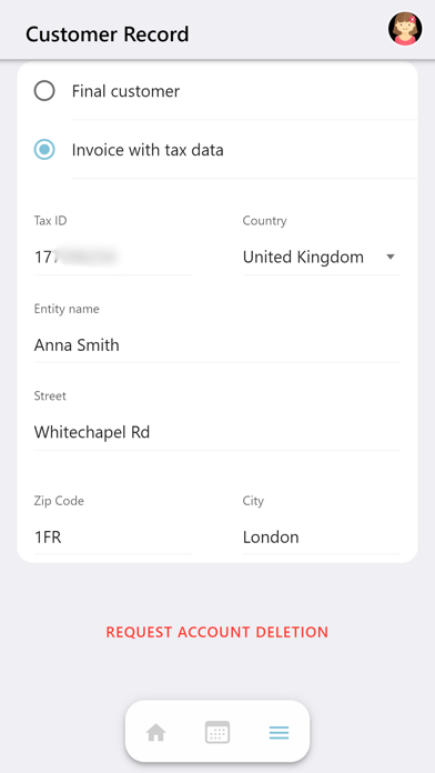 App screenshot