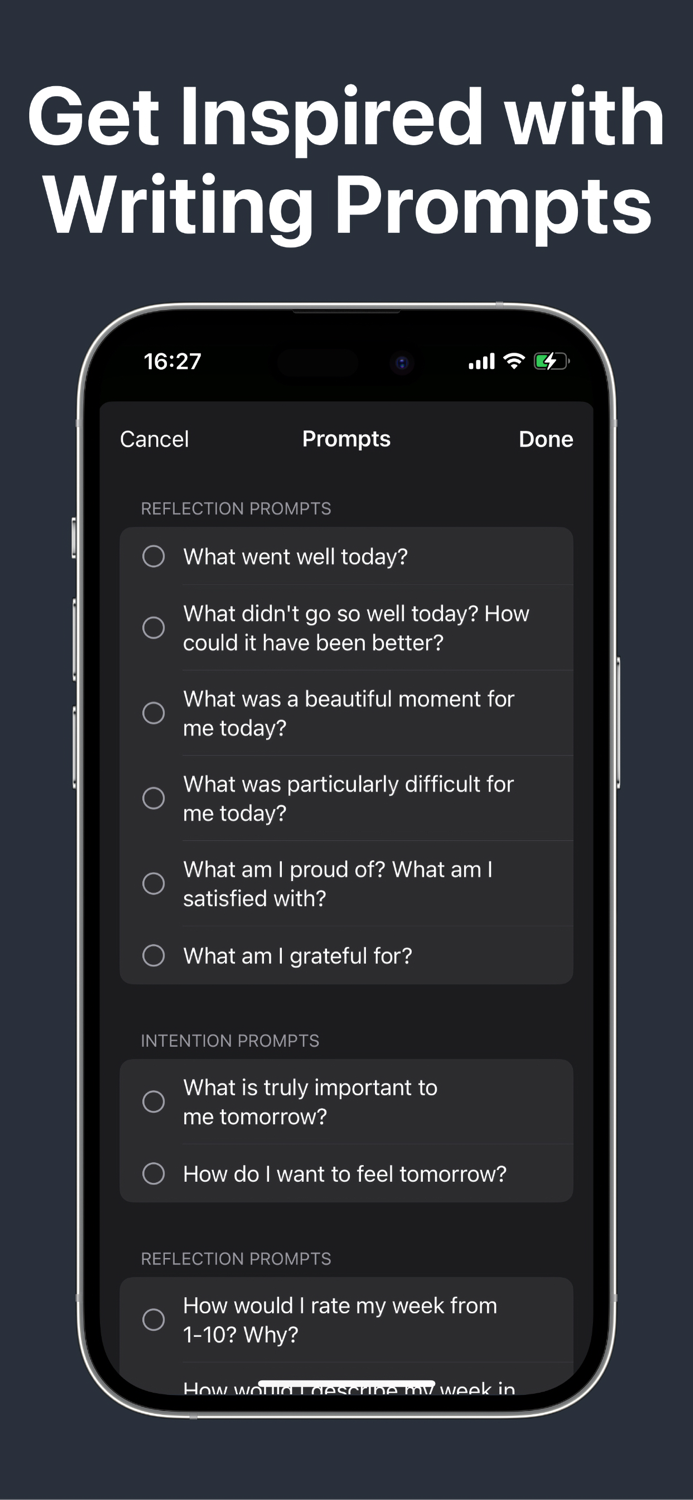 Reflective Journal and Tracker