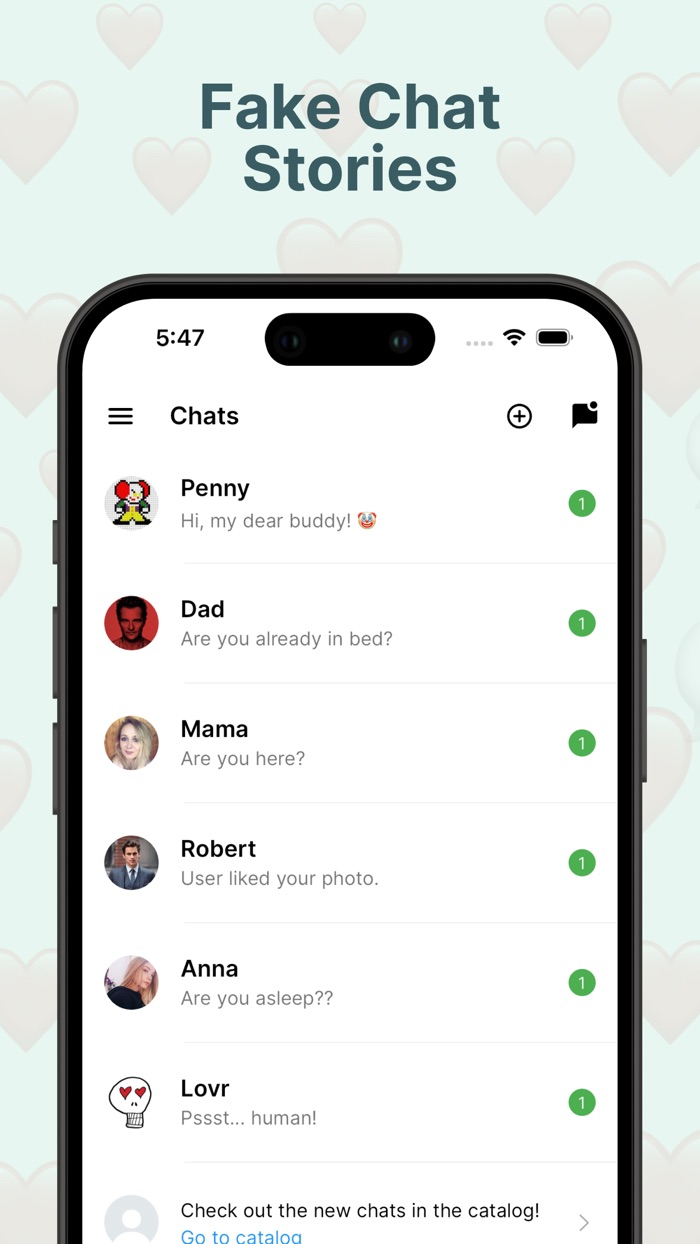 Love Story Chat Texting Game