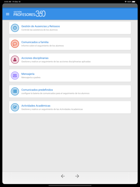 Screenshot #5 pour Gestión Profesores 360