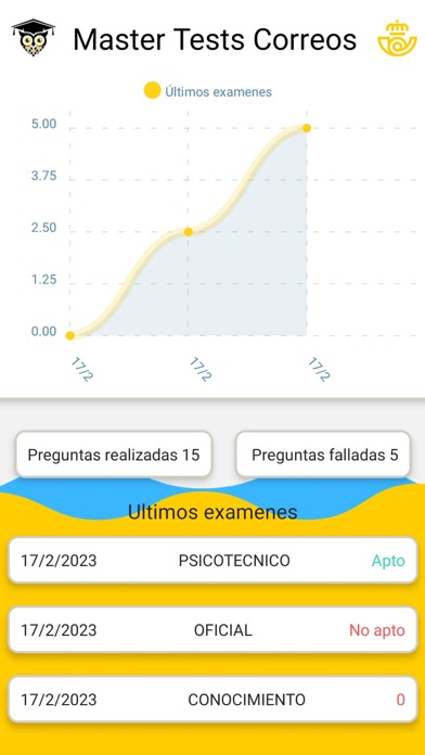 Oposicion M Tests Correos Screenshot